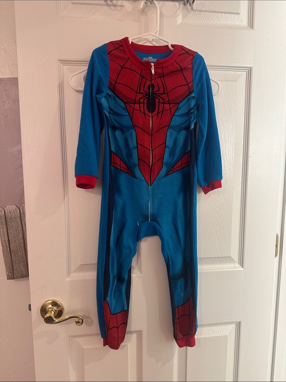 Kids Spider-Man One-Piece Pjs